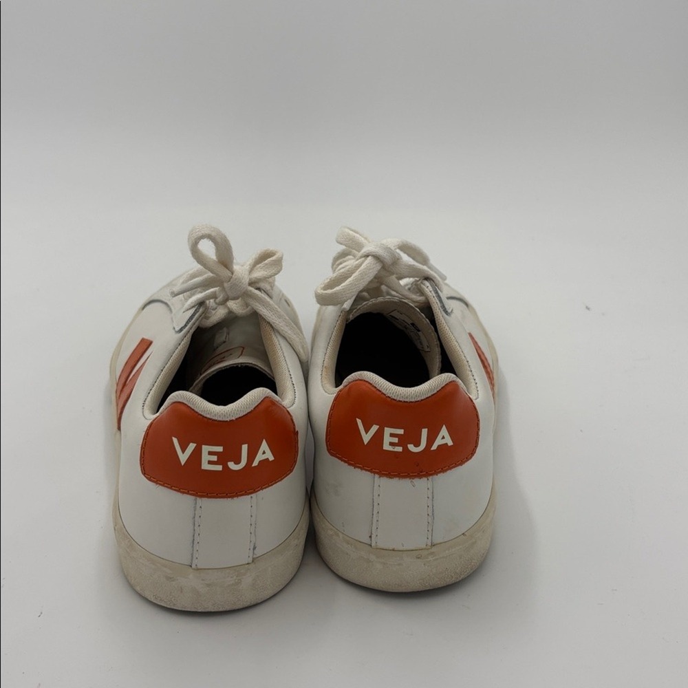 Veja Campo Chromefree Leather Extra White Fury Women Casual Shoes 7 - Picture 6 of 6